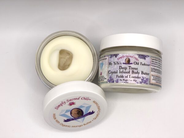 Fields of Lavender Deep Tissue Crystal Infused Body Butter