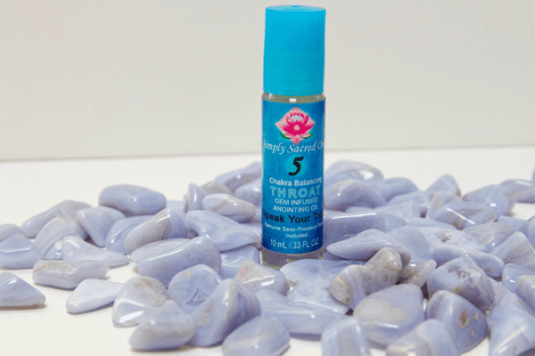 Speak Your Truth  5th Throat Chakra Blue